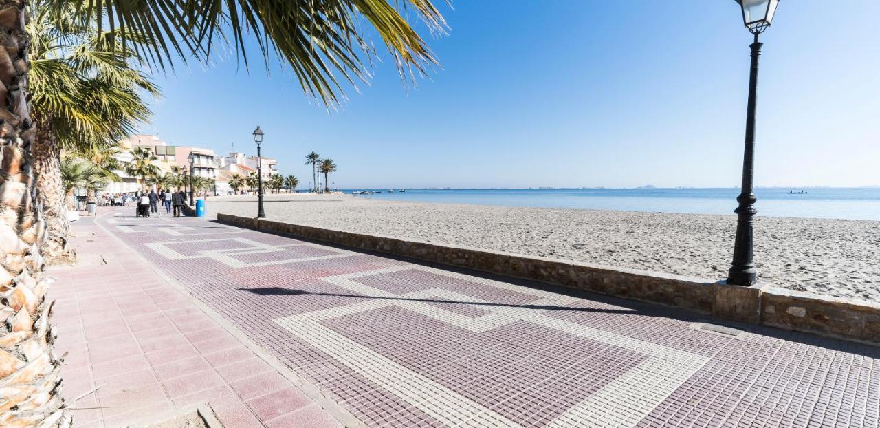 Los Alcázares Apartamento Las Palmeras - Con Terraza, Barbacoa, Aire Acondicionado Y A 250M De La Playa! מראה חיצוני תמונה