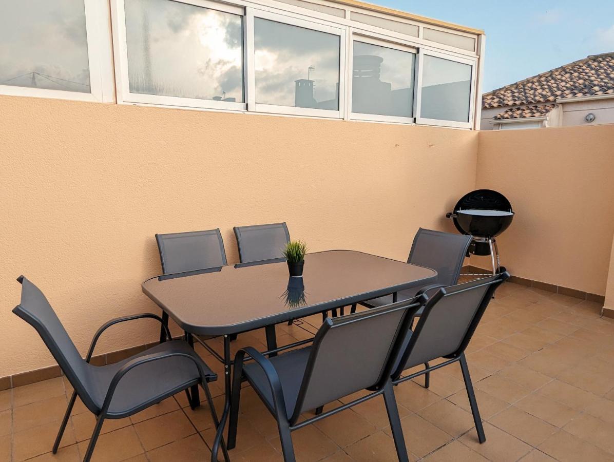 Los Alcázares Apartamento Las Palmeras - Con Terraza, Barbacoa, Aire Acondicionado Y A 250M De La Playa! מראה חיצוני תמונה