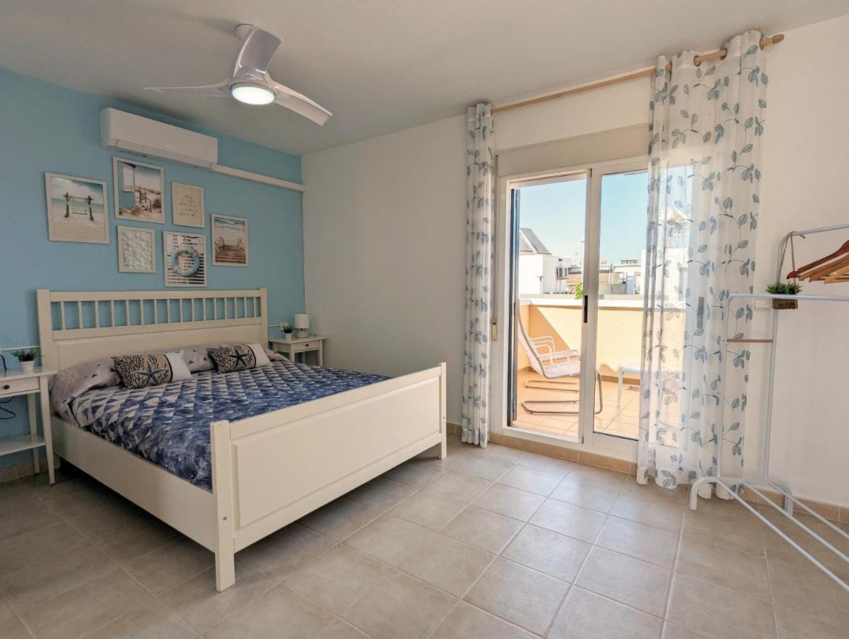 Los Alcázares Apartamento Las Palmeras - Con Terraza, Barbacoa, Aire Acondicionado Y A 250M De La Playa! מראה חיצוני תמונה
